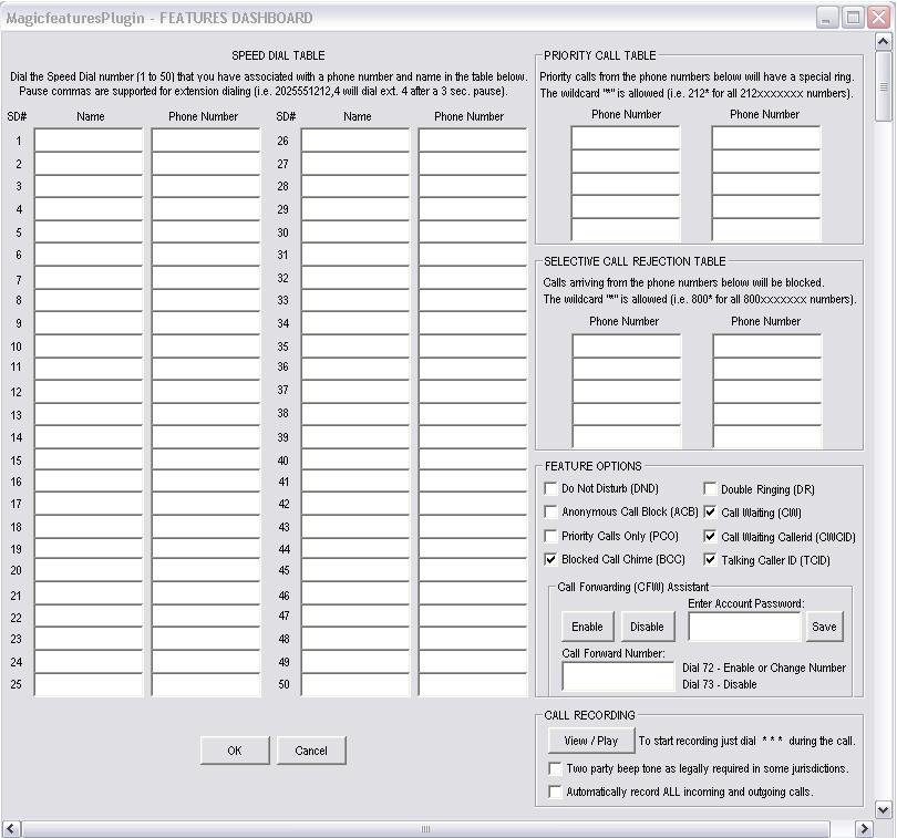 how does magicfeatures plugin for magicjack work