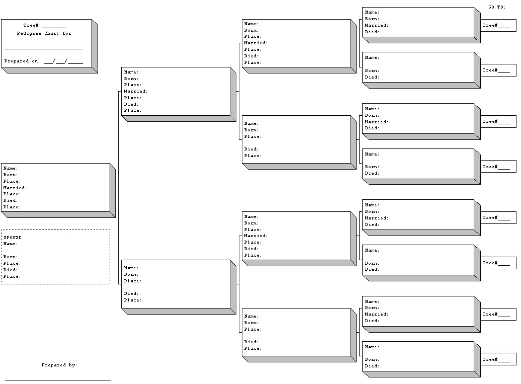 Fillable Family Tree Forms Printable Forms Free Online